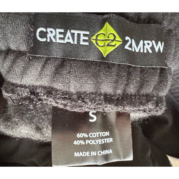 CREATE 2MRW Stuff Casual Active Jogging Pants Hot Pink Black Size Small NWT New - Picture 9 of 9